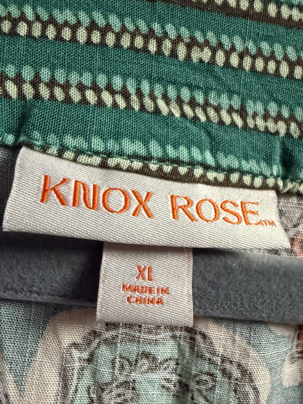 Knox Rose Teal Floral V-Neck Maxi Dress - Picture 7 of 12